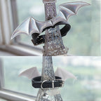 Halloween Pet Collar - Handcrafted Leather with Bell