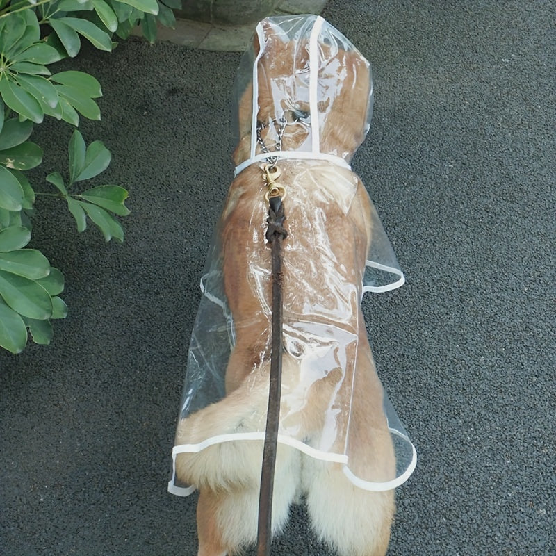 Pet Raincoat - Waterproof Dog & Cat Jacket Small