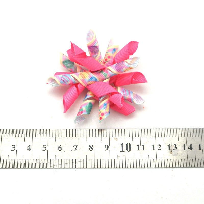 Easter Dog Costumes - Bunny Headbands with Flower Bows