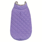 Dog Winter Jacket - Cold Weather Dog Coat with Dark Snap Buttons