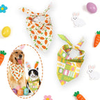 Easter Dog Bandanas - Trendy Easter Design