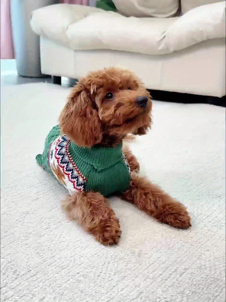 Dog Sweater - Dog Christmas Sweater Winter Dog Clothes