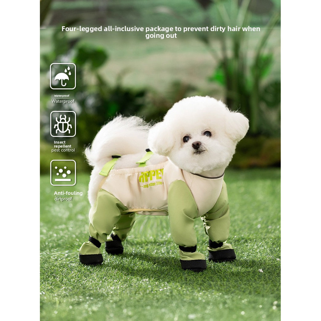Dog Raincoat - Waterproof Small Breed Jacket