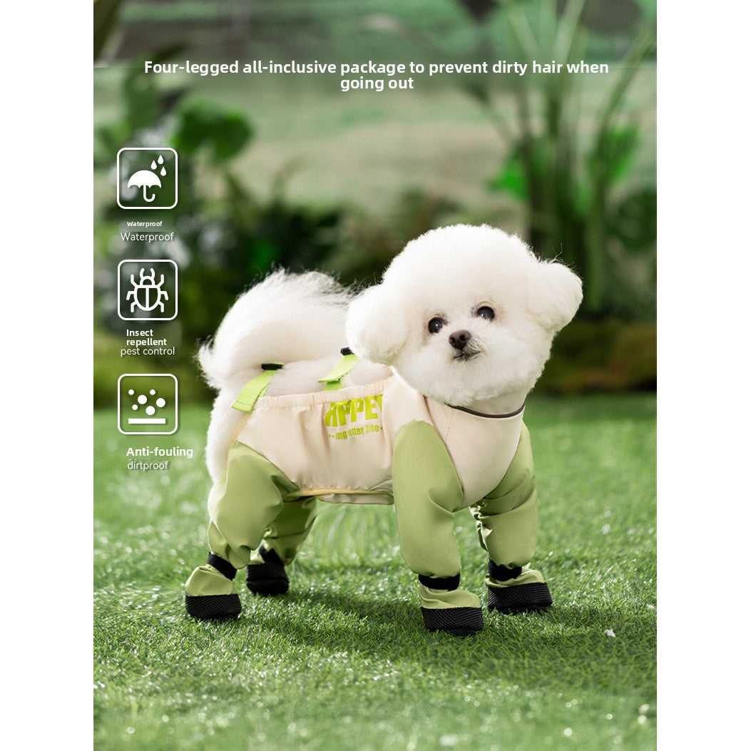 Dog Raincoat - Waterproof Small Breed Jacket
