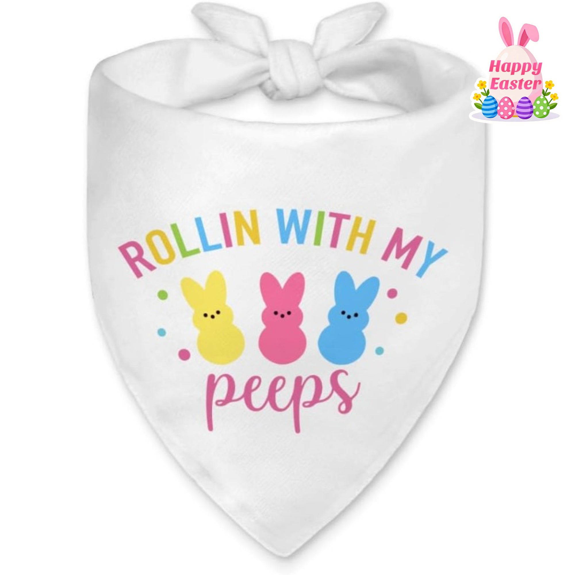 Easter Dog Bandana - Funny Pet Accessory