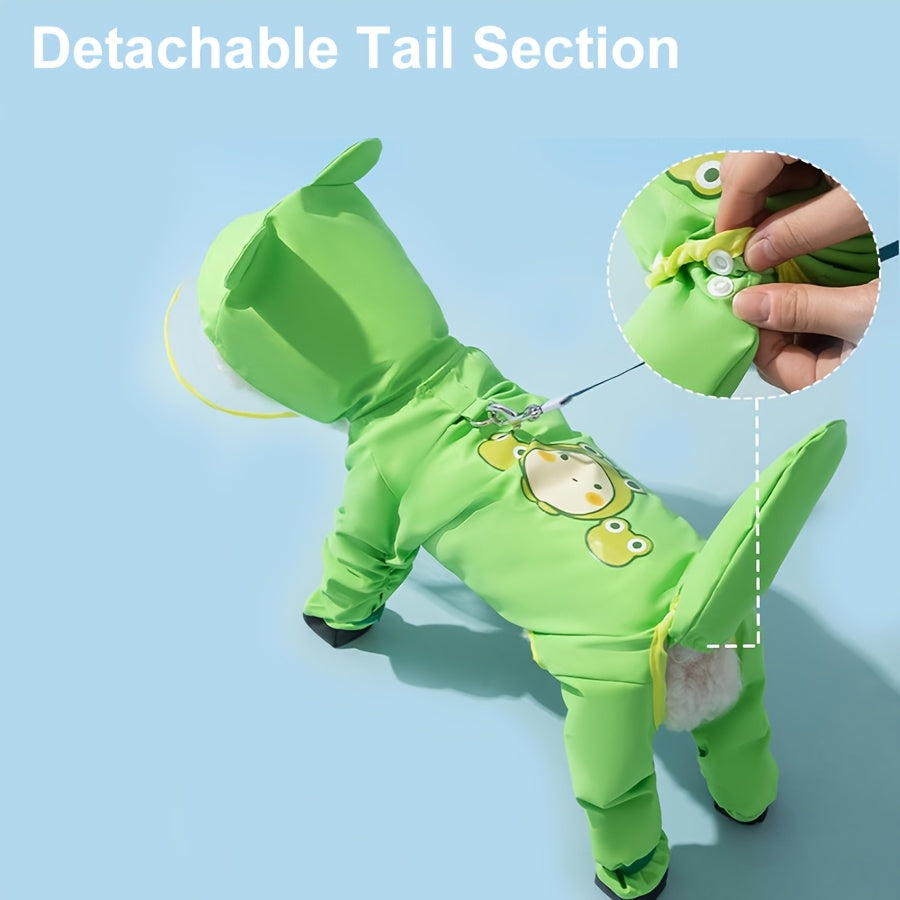 Dog Raincoat and Shoe Set - Waterproof Reflective