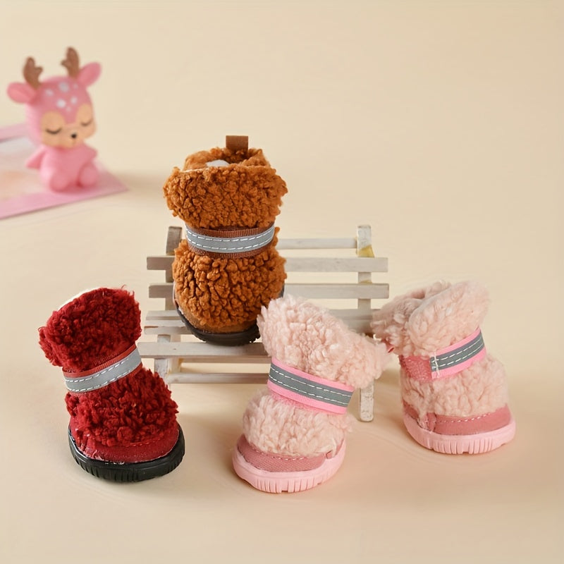 Dog Snow Boots - Non Slip Soles Extra Large