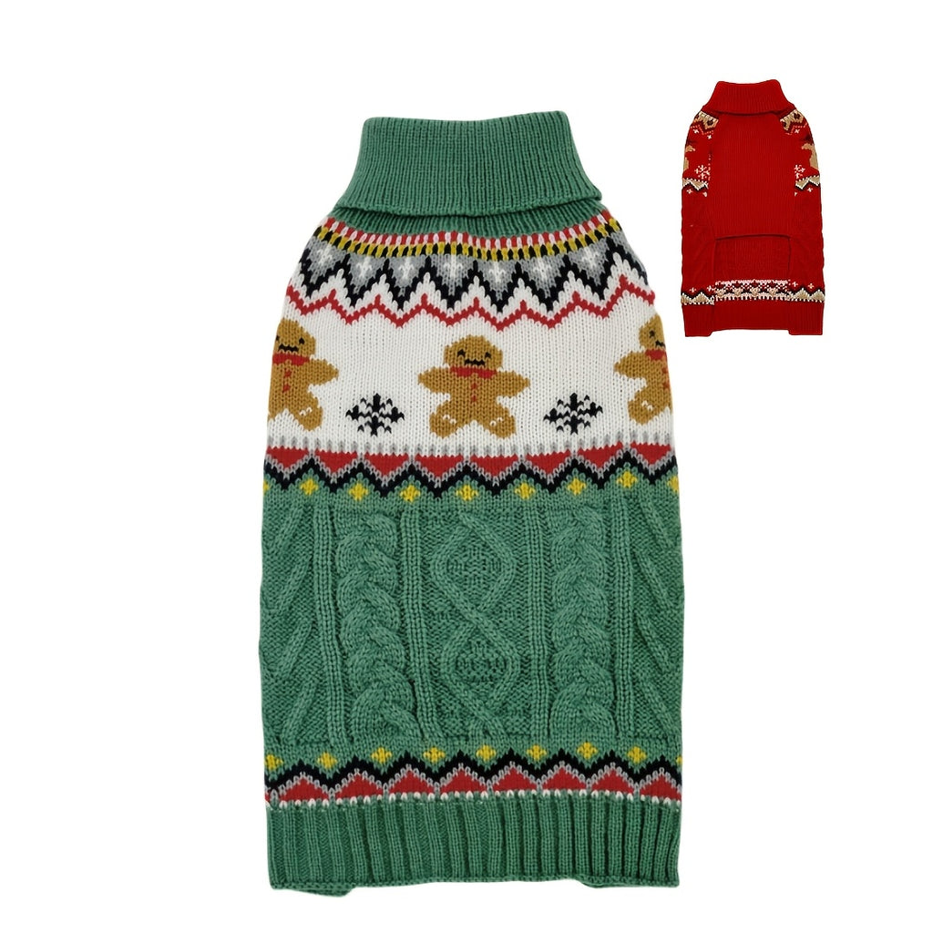 Dog Sweater - Dog Christmas Sweater Winter Dog Clothes