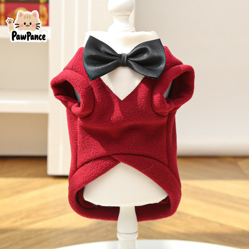 Dog Costume - Elegant Winter Outfit for Large Dogs