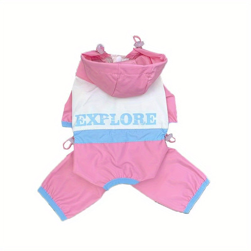 Dog Raincoat - Waterproof Lightweight Coat
