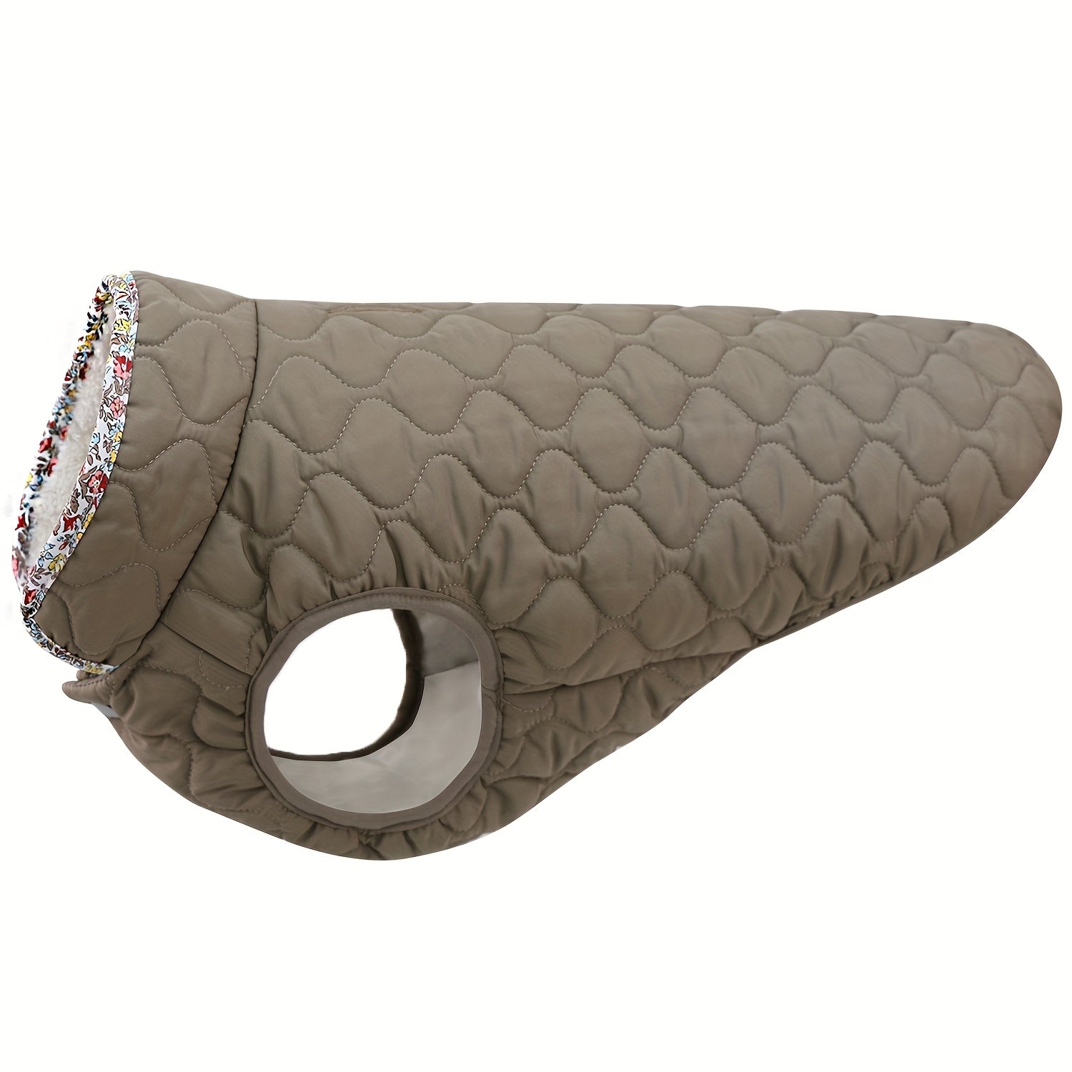Dog Winter Jacket - Cold Weather Dog Coat with Dark Snap Buttons