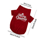 Dog Christmas Costume - Cozy Pullover Sweater