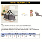 Dog Car Seat Booster - Washable Compact Pet Accessory