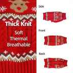 Dog Sweater - Dog Christmas Sweater Winter Dog Clothes