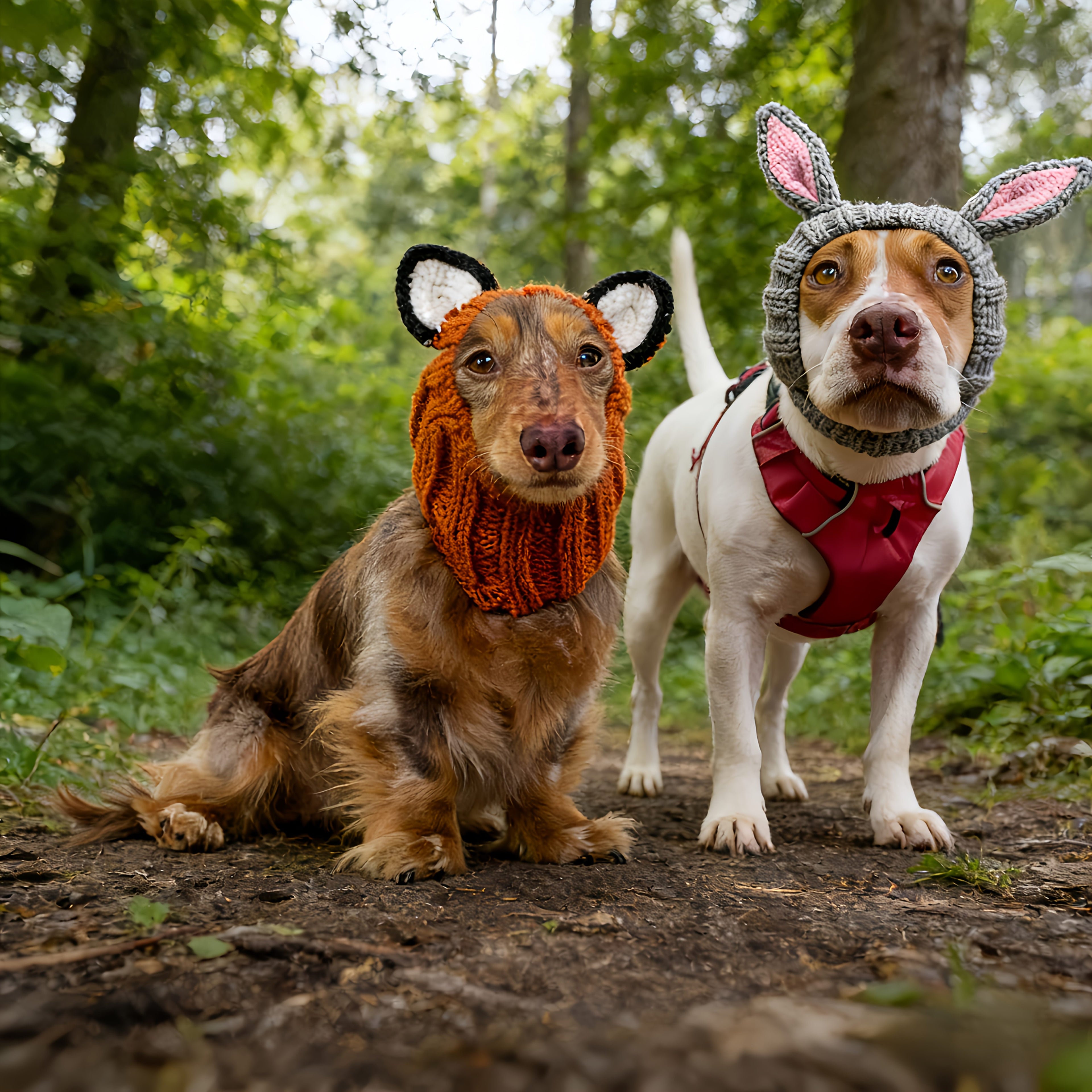 Easter Pet Costumes - Bunny Hats for Cats Dogs