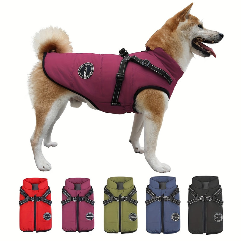 Windproof Dog Winter Coat