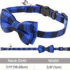 Adjustable Bow Tie Cat Collar – Stylish & Comfortable Breakaway Design