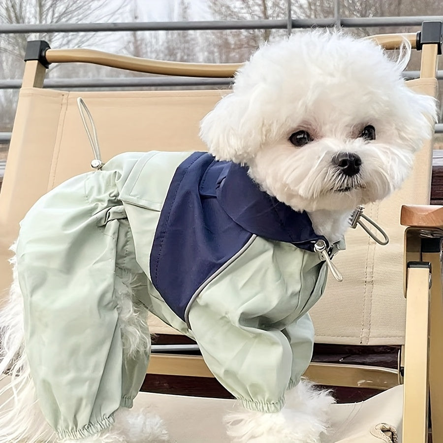 Dog Raincoat - Waterproof Dog Jacket with Hood