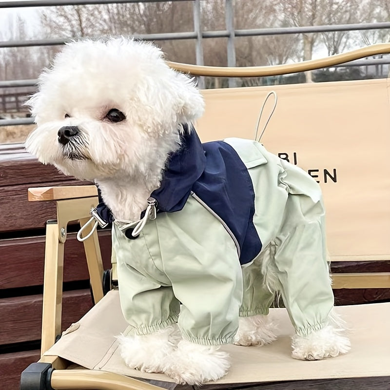 Dog Raincoat - Waterproof Dog Jacket with Hood