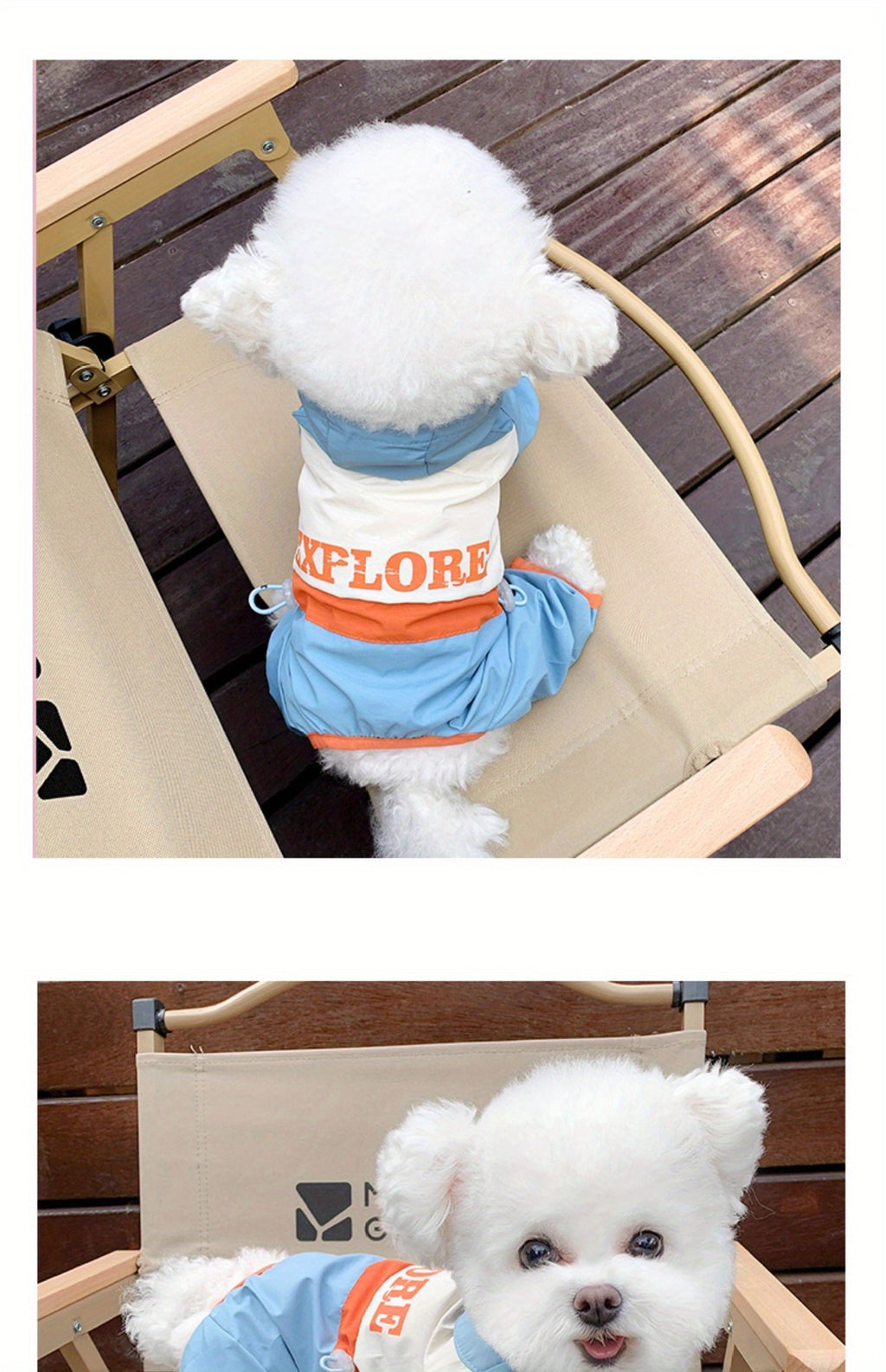 Dog Raincoat - Waterproof Lightweight Coat