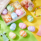Easter Dog Toys - Squeaky Plush Eggs for Small Dogs