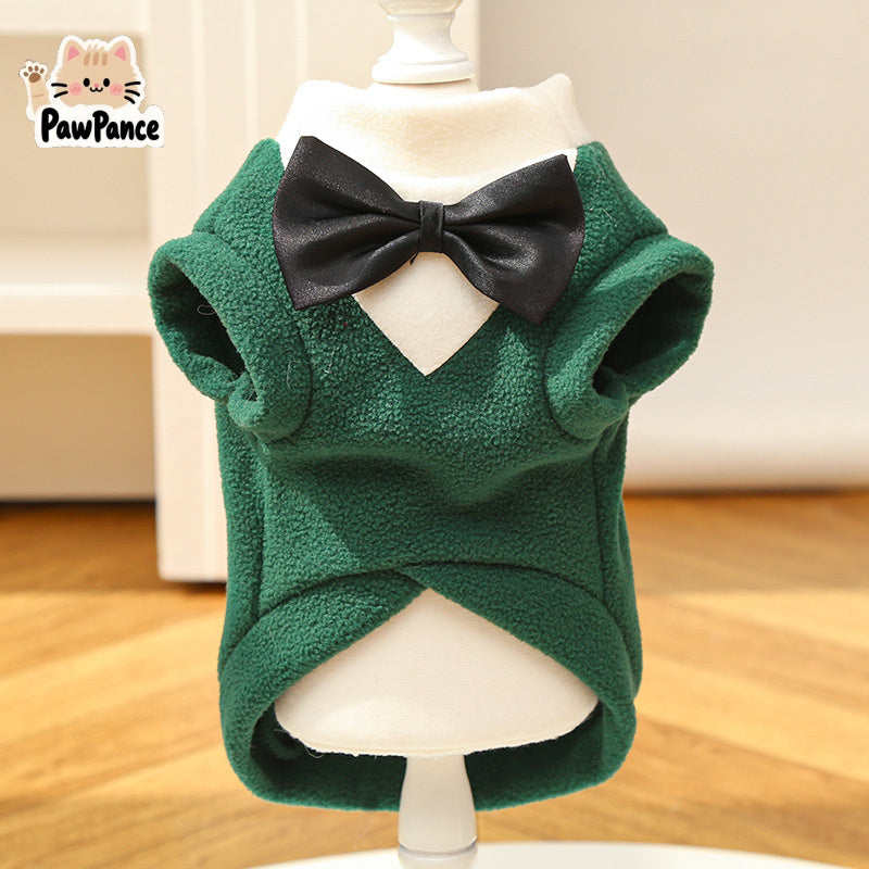 Dog Costume - Elegant Winter Outfit for Large Dogs