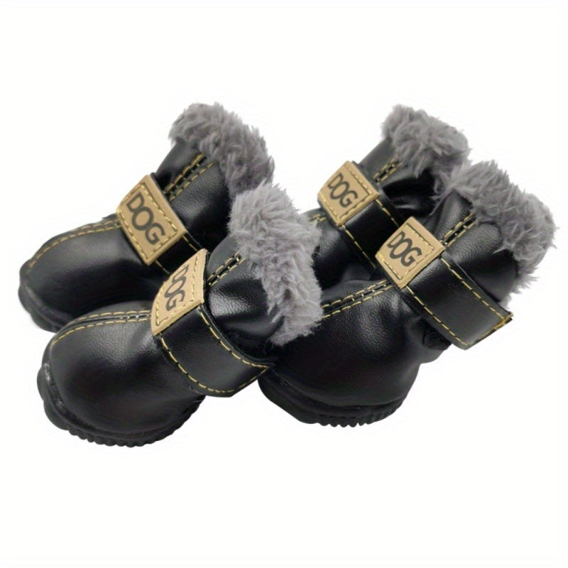 Dog Snow Boots - Waterproof Winter Dog Shoes