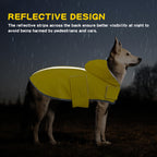 Dog Raincoat - Waterproof Reflective Coat