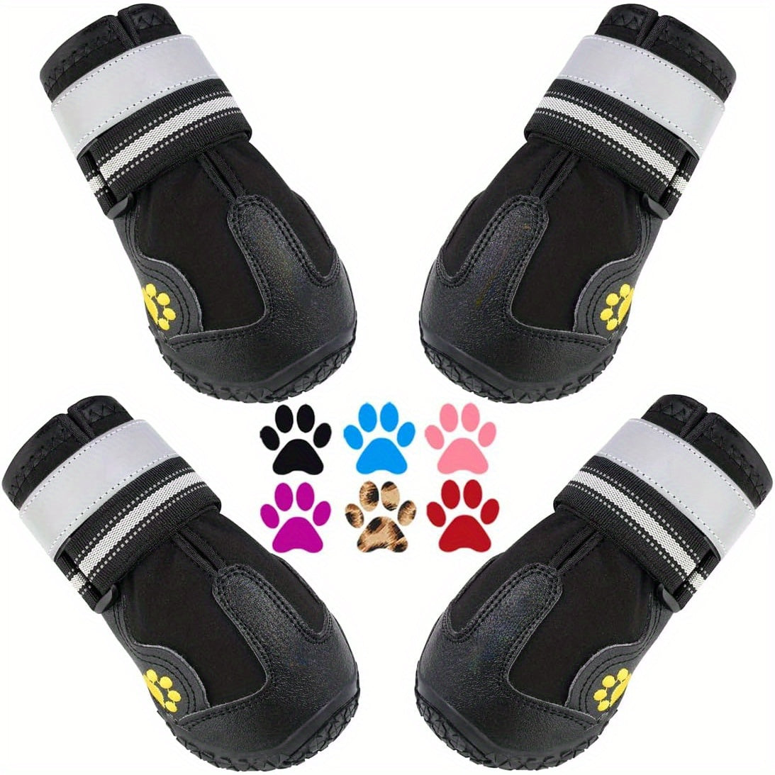 Dog Boots - Non Slip Rainproof Winter Shoes