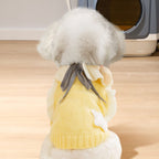 Dog Sweater - Warm Cozy Ruffled Collar Design