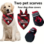 Waterproof Dog Boots - Anti-Slip Large Breed Dog Shoes