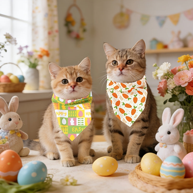 Easter Dog Bandanas - Trendy Easter Design