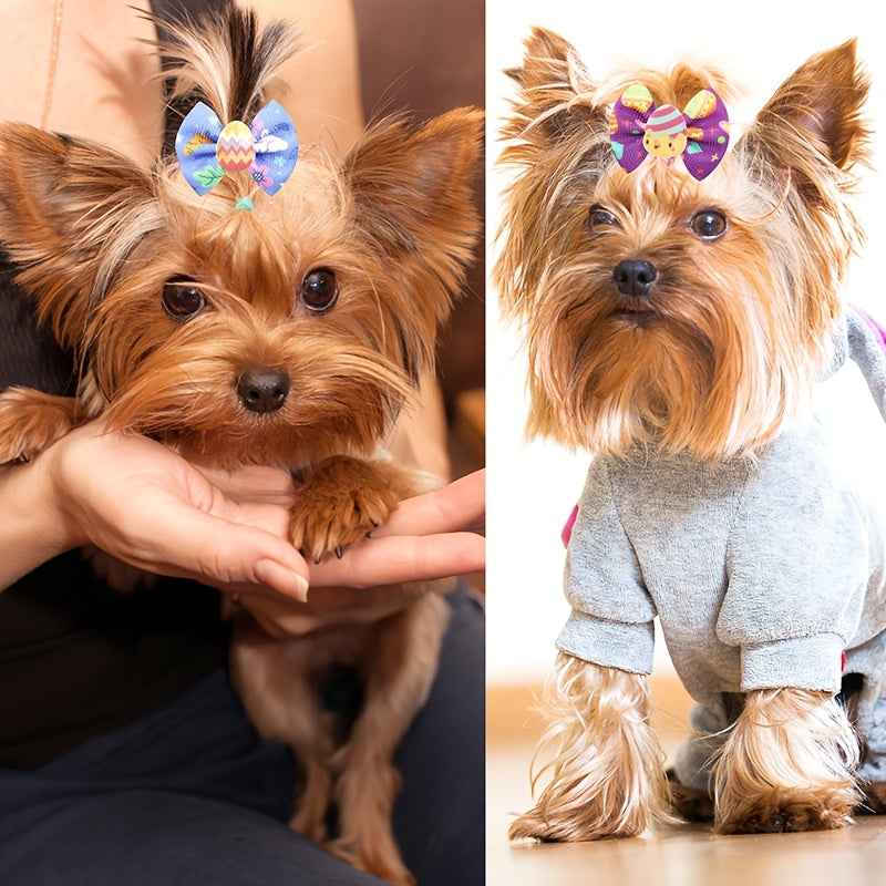 Easter Pet Accessories - Pet Bow Ties Easter Dog Clothes
