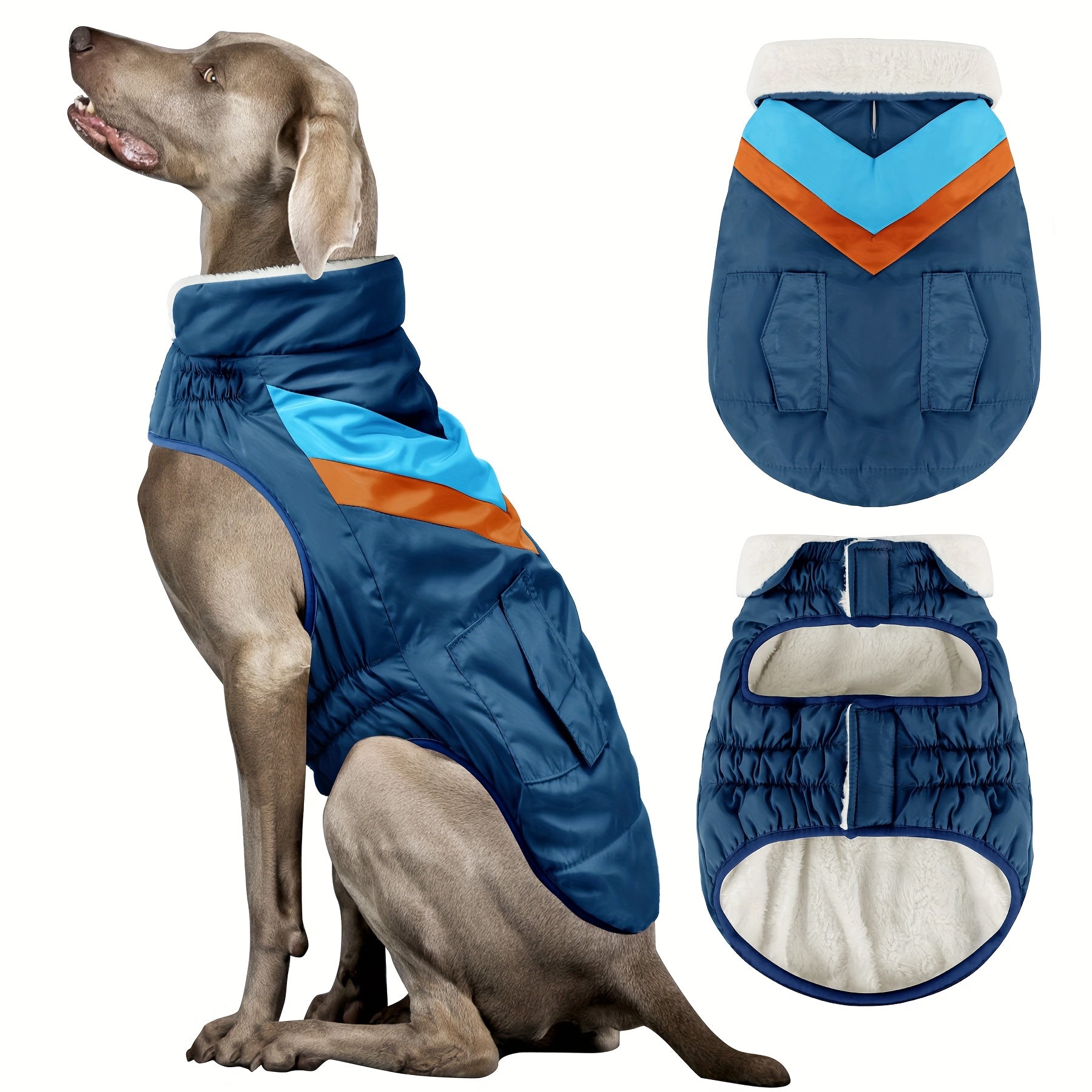 Winter Dog Coat - Heavy-Duty Soft Shell Jacket