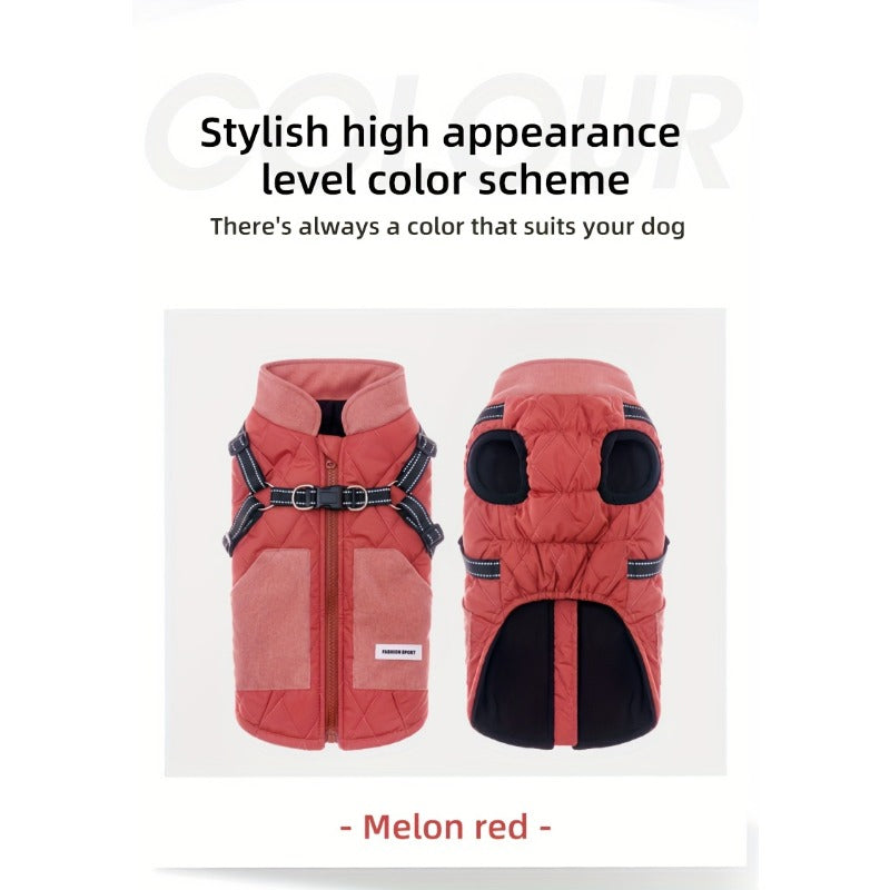 Dog Winter Sweater - Windproof Small Dog