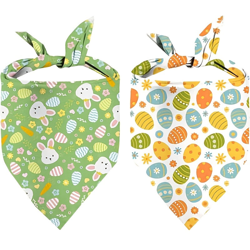 Easter Dog Bandana - Adjustable Holiday Pet Accessory