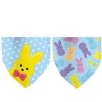 Easter Dog Bandanas - Colorful Bunny Pet Scarf