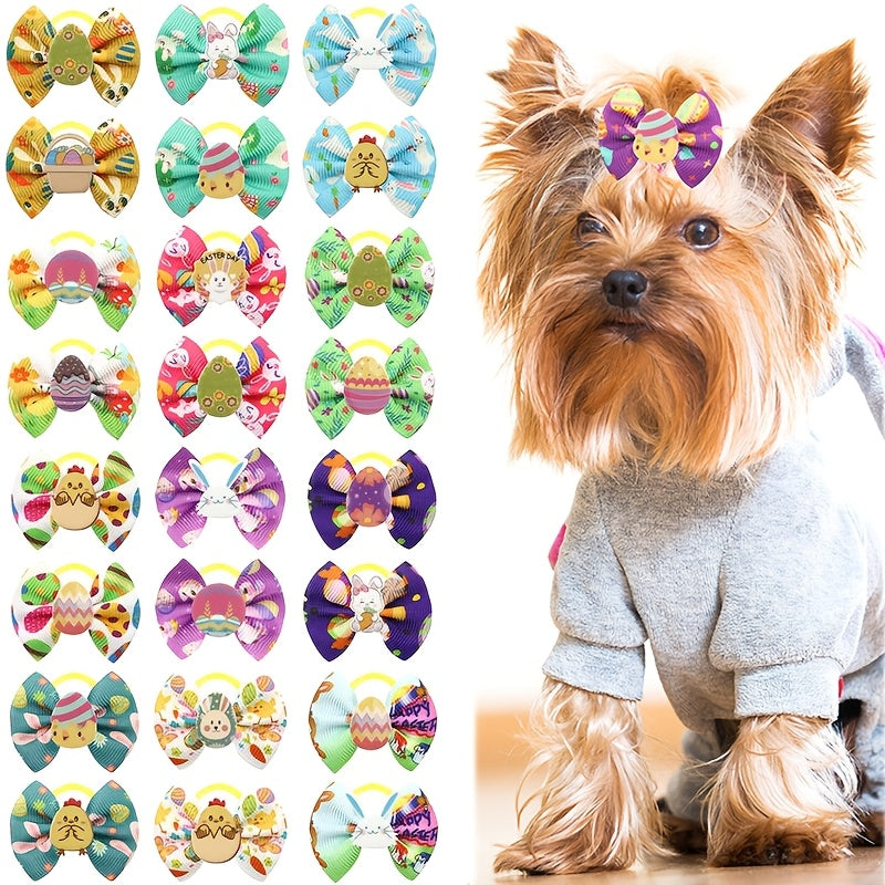 Easter Pet Accessories - Pet Bow Ties Easter Dog Clothes