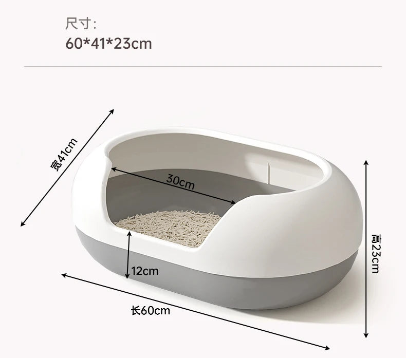 Cat Litter Box - Large Hooded Easy Clean
