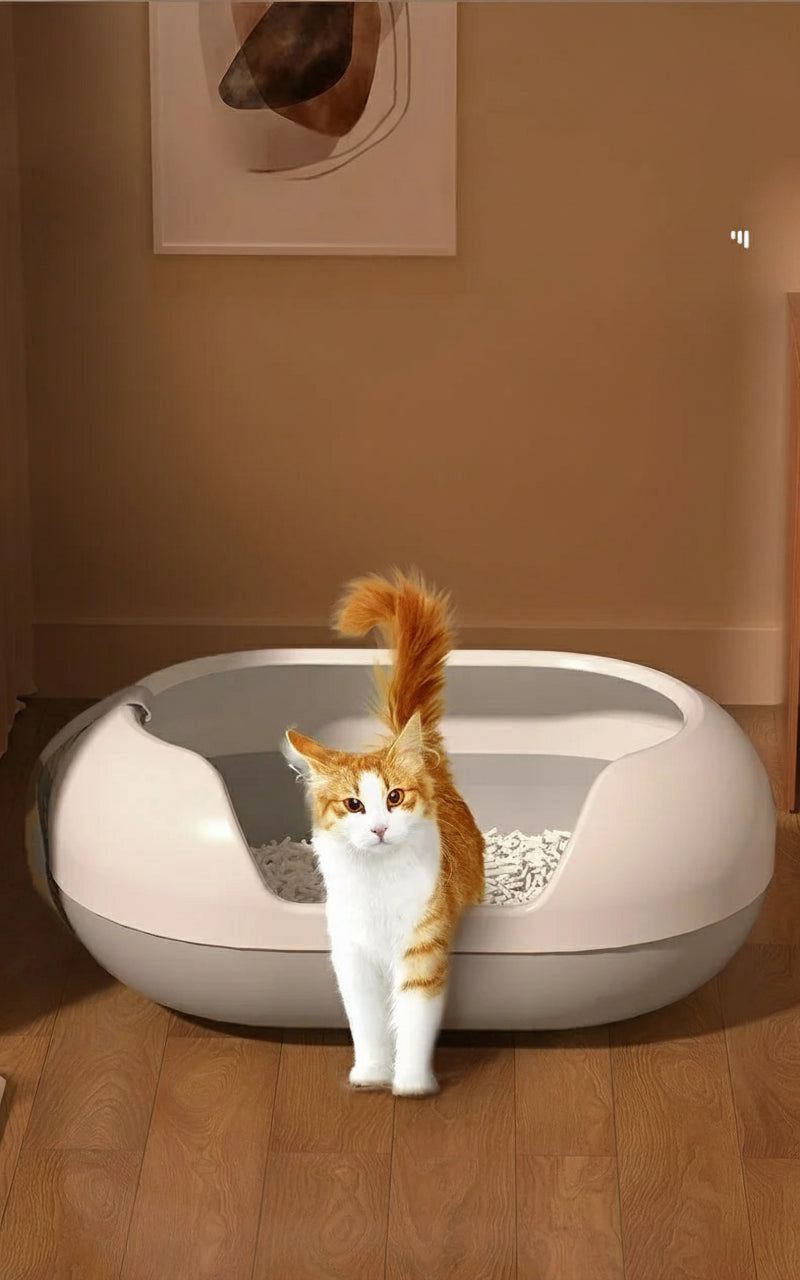 Cat Litter Box - Large Hooded Easy Clean