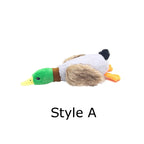Cute Plush Duck Dog Squeaky Toy – Interactive Chew for Small & Medium Dogs