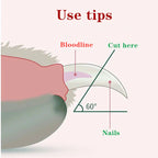 LED Pet Nail Clipper  Claw Grooming Scissors for Cats Small Dogs