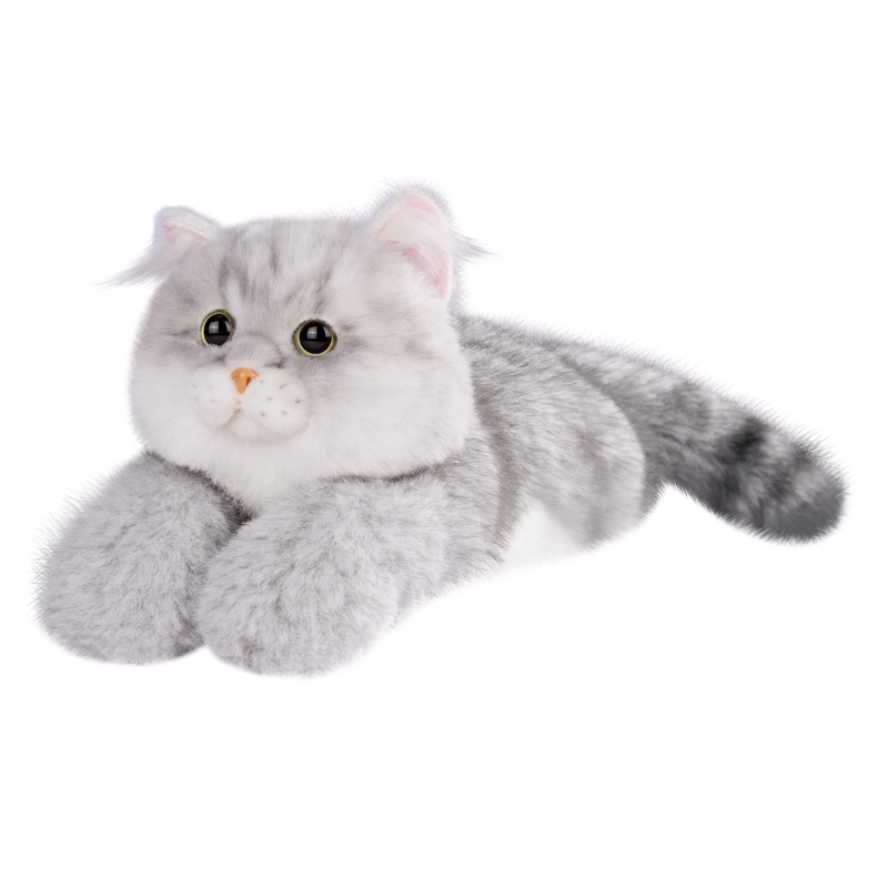 Silver British Shorthair Cat Plush