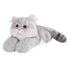 Silver British Shorthair Cat Plush