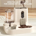 2 in 1 Fully Automatic Pet Food & Water Dispenser