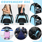 Portable Cat & Dog Carrier Bag – Foldable Breathable Travel Handbag