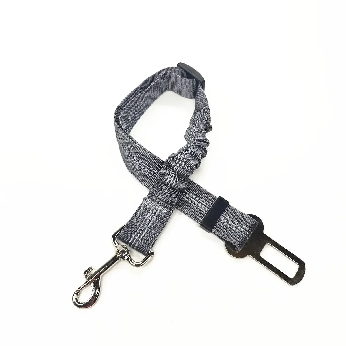 Pet Car Seat Belt Harness – Adjustable Safety Clip for Dogs & Cats