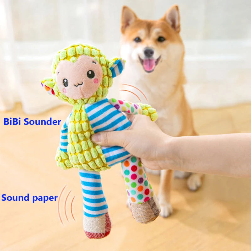 Dental Chew Toy with Squeaker for Pets