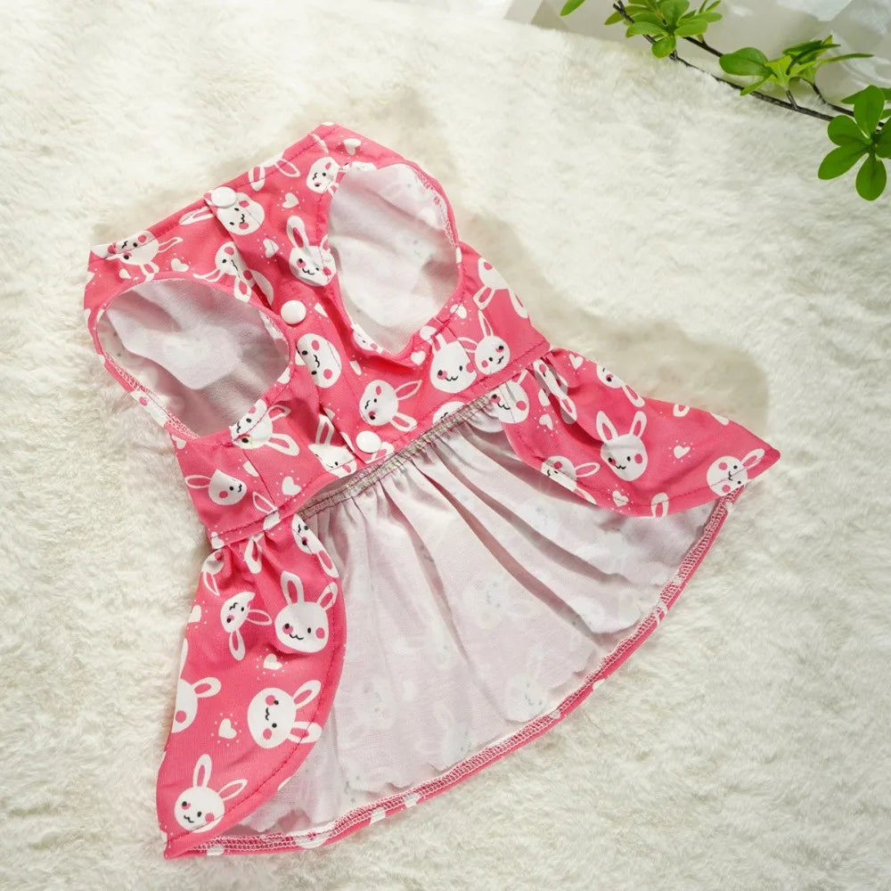 Easter Dog Dress - Easter Cat Clothes Pet Easter Outfits
