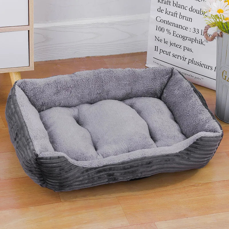 Color Square Winter Warm Pet Bed – Dog & Cat House